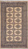 Bokhara Beige Hand Knotted 40 X 68  Area Rug 700-140419 Thumb 0