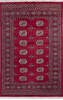 Bokhara Red Hand Knotted 40 X 62  Area Rug 700-140420 Thumb 0