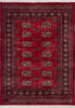 Bokhara Red Hand Knotted 42 X 510  Area Rug 700-140436 Thumb 0
