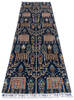 Chobi Blue Runner Hand Knotted 27 X 102 Area Rug 700-140437 Thumb 1