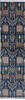 Chobi Blue Runner Hand Knotted 27 X 102 Area Rug 700-140437 Thumb 0