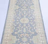 Chobi Blue Runner Hand Knotted 27 X 1011  Area Rug 700-140442 Thumb 3