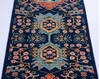 Chobi Blue Runner Hand Knotted 26 X 96  Area Rug 700-140443 Thumb 3