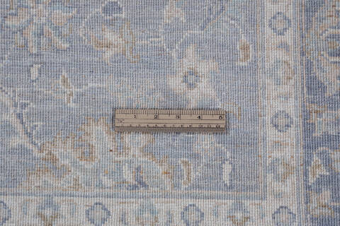 Chobi Grey Hand Knotted 40 X 60 Area Rug 700-140447 Image 6