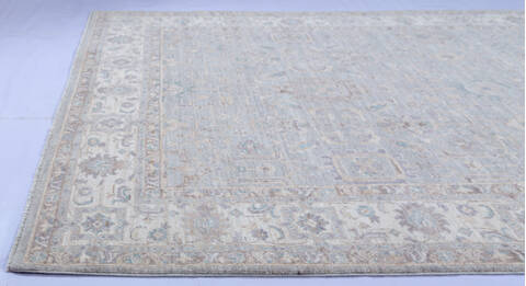 Chobi Grey Hand Knotted 60 X 91 Area Rug 700-140448 Image 5
