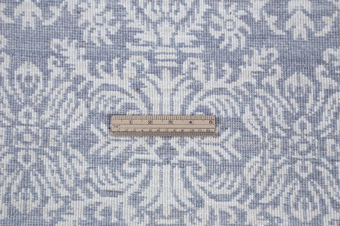 Chobi Blue Hand Knotted 83 X 100 Area Rug 700-140450 Image 7