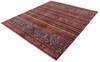 Chobi Multicolor Hand Knotted 84 X 97 Area Rug 700-140452 Thumb 2