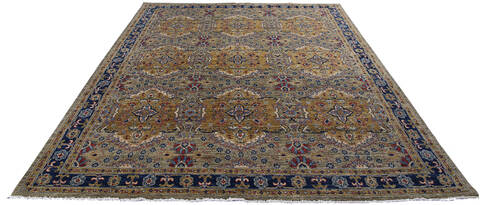 Chobi Green Hand Knotted 81 X 910 Area Rug 700-140454 Image 1
