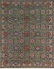 Chobi Green Hand Knotted 79 X 102  Area Rug 700-140455 Thumb 0