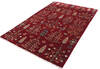 Chobi Red Hand Knotted 40 X 60  Area Rug 700-140457 Thumb 1