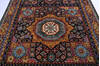 Chobi Black Hand Knotted 610 X 101  Area Rug 700-140458 Thumb 2