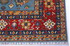 Kazak Blue Hand Knotted 711 X 97 Area Rug 700-140460 Thumb 4