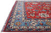 Kazak Red Hand Knotted 79 X 101  Area Rug 700-140461 Thumb 4