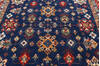 Kazak Blue Hand Knotted 711 X 1011  Area Rug 700-140462 Thumb 4