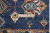 Kazak Blue Hand Knotted 711 X 1011 Area Rug 700-140462 Thumb 7