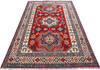 Kazak Red Hand Knotted 65 X 101  Area Rug 700-140463 Thumb 1