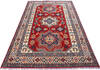 Kazak Red Hand Knotted 65 X 101 Area Rug 700-140463 Thumb 1