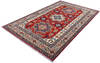 Kazak Red Hand Knotted 65 X 101 Area Rug 700-140463 Thumb 2
