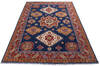 Kazak Blue Hand Knotted 66 X 911 Area Rug 700-140464 Thumb 1