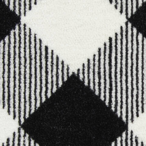 Nourison Accent Decor-Xmas Black 20 X 30 Area Rug 805-140465 Image 4