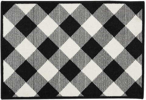 Nourison Accent Decor-Xmas Black 20 X 30 Area Rug 805-140465 Image 0