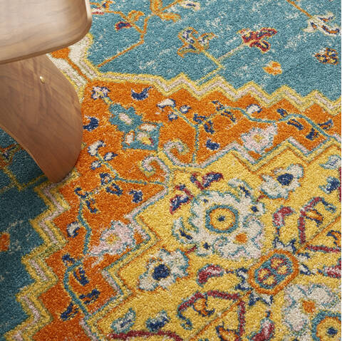 Nourison Allur Blue 40 X 60 Area Rug 805-140471 Image 4