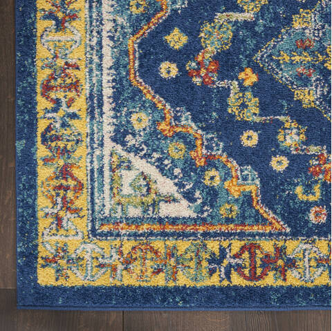 Nourison Allur Blue 40 X 60 Area Rug 805-140473 Image 1