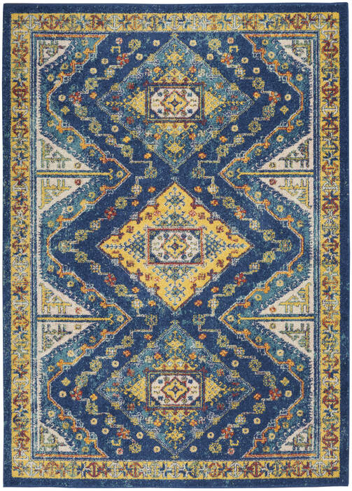 Nourison Allur Blue 40 X 60 Area Rug 805-140473 Image 0