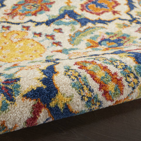 Nourison Allur Beige 40 X 60 Area Rug 805-140477 Image 2