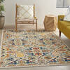 Nourison Allur Beige 40 X 60 Area Rug  805-140477 Thumb 3