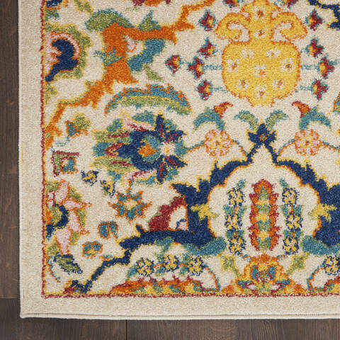 Nourison Allur Beige 53 X 73 Area Rug 805-140478 Image 1