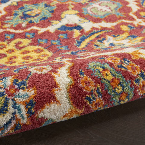 Nourison Allur Red 40 X 60 Area Rug 805-140481 Image 2