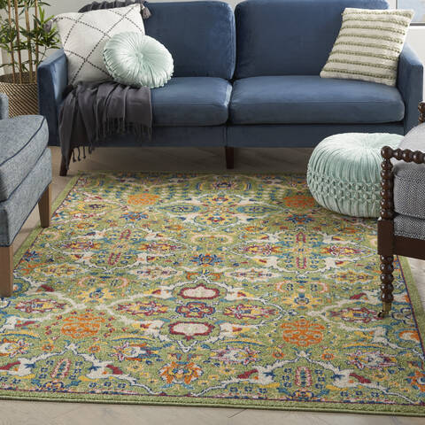 Nourison Allur Green 40 X 60 Area Rug 805-140483 Image 3