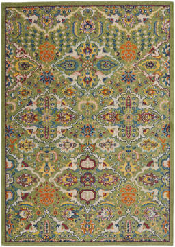 Nourison Allur Green 4'0" X 6'0" Area Rug  805-140483