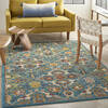 Nourison Allur Blue 40 X 60 Area Rug  805-140485 Thumb 3