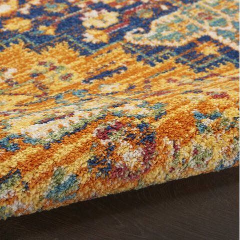 Nourison Allur Orange 40 X 60 Area Rug 805-140489 Image 2