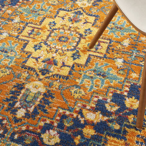 Nourison Allur Orange 40 X 60 Area Rug 805-140489 Image 4