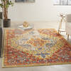 Nourison Allur Red 40 X 60 Area Rug  805-140491 Thumb 3