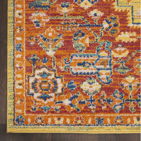 Nourison Allur Red 53 X 73 Area Rug 805-140492 Image 1