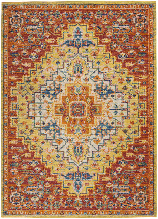 Nourison Allur Red 53 X 73 Area Rug 805-140492 Image 0