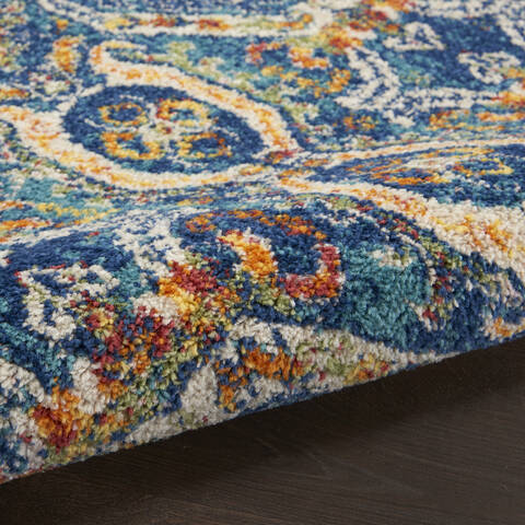 Nourison Allur Blue 53 X 73 Area Rug 805-140494 Image 2