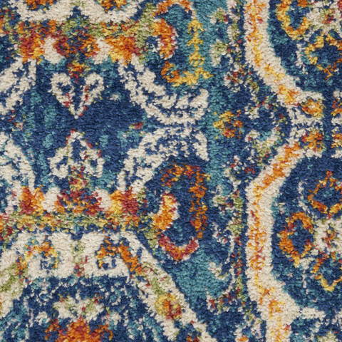 Nourison Allur Blue 53 X 73 Area Rug 805-140494 Image 5