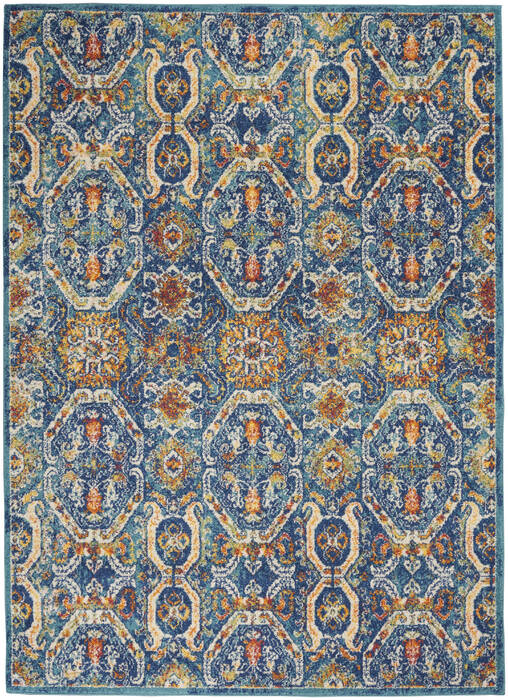 Nourison Allur Blue 53 X 73 Area Rug 805-140494 Image 0