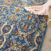 Nourison Allur Blue 53 X 73 Area Rug 805-140494 Thumb 4