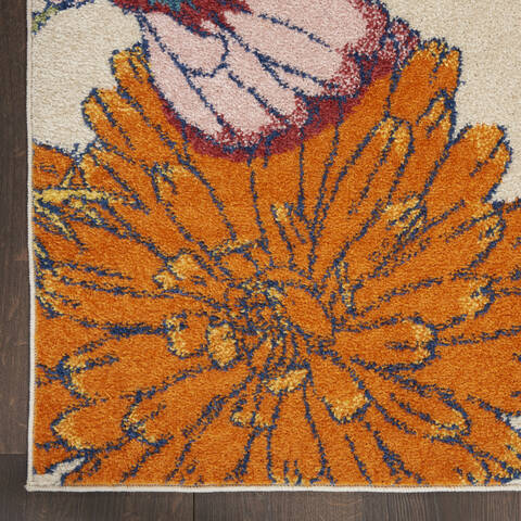Nourison Allur Beige 40 X 60 Area Rug 805-140499 Image 1