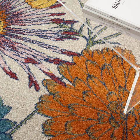 Nourison Allur Beige 40 X 60 Area Rug 805-140499 Image 4