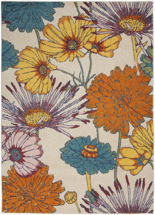 Nourison Allur Beige 40 X 60 Area Rug 805-140499 Image 0