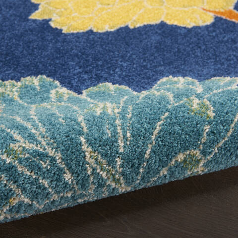 Nourison Allur Blue 40 X 60 Area Rug 805-140501 Image 2