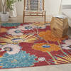 Nourison Allur Red 40 X 60 Area Rug  805-140503 Thumb 3