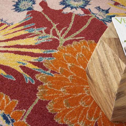 Nourison Allur Red 53 X 73 Area Rug 805-140504 Image 4